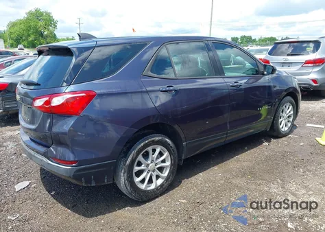 2018 Chevrolet Equinox Ls z USA, uszkodzony, nr VIN 3GNAXHEV7JS611468